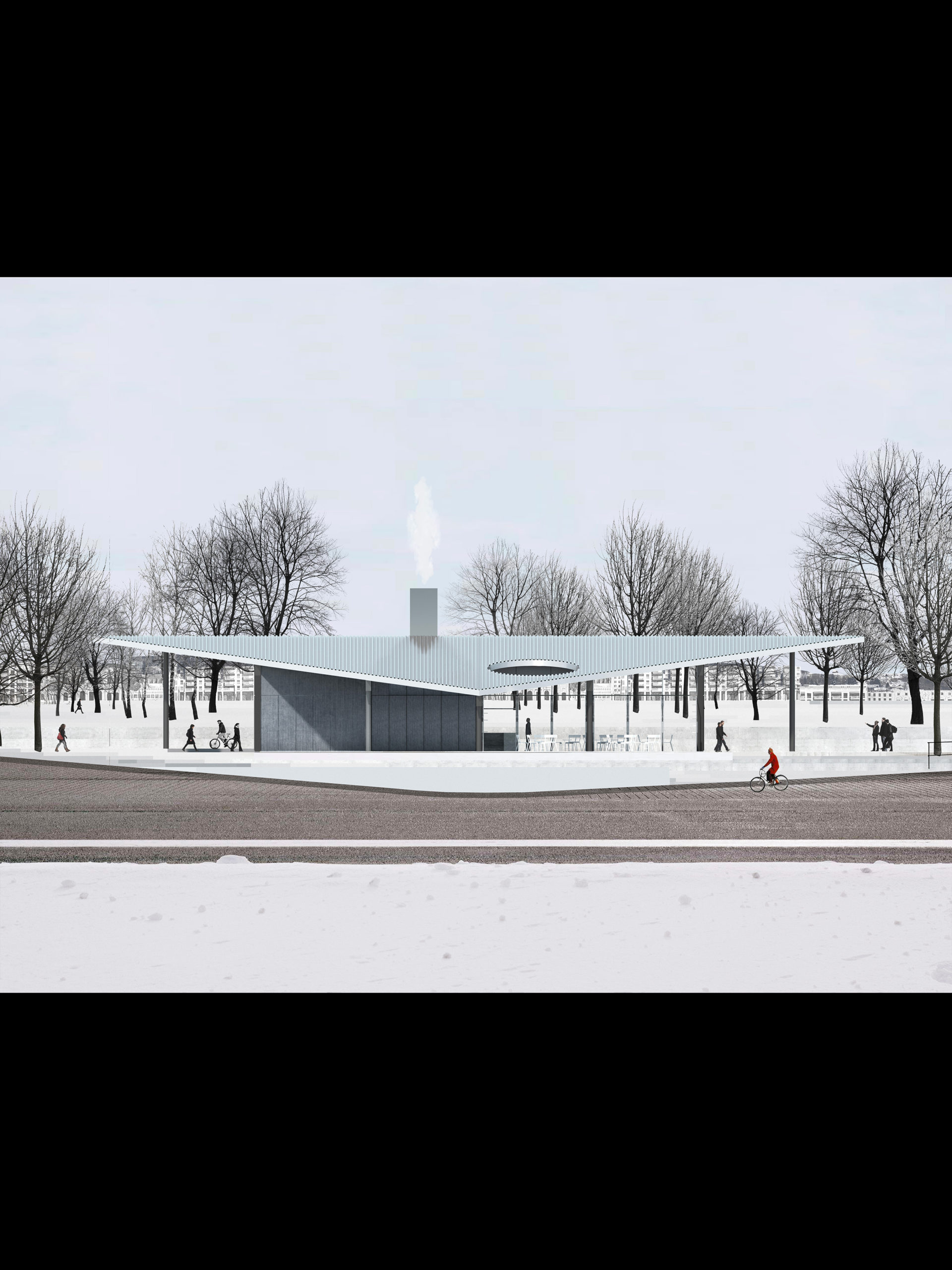 P02 : Proposal for the new Pavillon im Park in Zürich